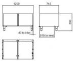 Falcon F900 ST120 Stand Unit