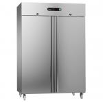 Snowflake GII SUR-135BG Stainless Steel Upright Double Door Refrigerated Cabinet