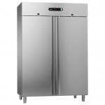 Snowflake GII SUR-135BG Stainless Steel Upright Double Door Refrigerated Cabinet