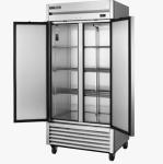 True T-35-HC-LD Slimline Double Door Upright Refrigerator 