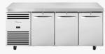 True TCF1/3-CL-SS-DL-DR-DR 3 Door 1/1 GN Counter Freezer 