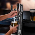 True TDR48-RISZ1-L-S-SS-2 Keg Chiller / Dispenser, Stainless Steel Ext, 2 Solid Swing Doors