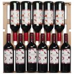 Tefcold TFW400-2F Frameless Commercial Dual Zone Wine Cooler - 163 x 750ml Bottles