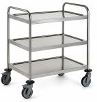 Tournus Stainless Steel Serving Trolleys