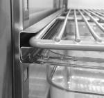 True TSSU-27-08-HC  Refrigerated Prep Counter 1 Door 8x1/6GN Pans 