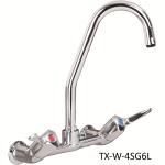 Mechline AquaTechnix TX-W-4 Wall Mounted, Twin Block, Twin Feed Commercial Tap 