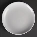 U076 Olympia Whiteware Coupe Plates 180mm- pack of 12