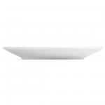 U076 Olympia Whiteware Coupe Plates 180mm- pack of 12