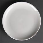 U077 Olympia Whiteware Coupe Plates 200mm- Pack of 12