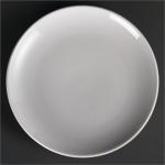 U078 Olympia Whiteware Coupe Plates 230mm