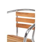 U421 Aluminium and Ash Chair 730mm (Pack of 4)