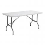 Bolero U544 Foldaway Rectangular Utility Table 5ft