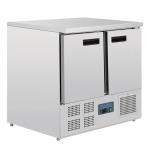 Polar U636 G-Series Double Door Counter Fridge 240Ltr