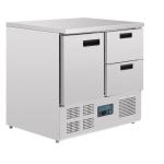 Polar G-Series U637 1 Door, 2 Drawer Counter Fridge 240Ltr 