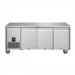 Polar UA008 U-Series Triple Door Counter Freezer 420Ltr