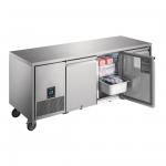 Polar UA008 U-Series Triple Door Counter Freezer 420Ltr
