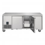 Polar UA008 U-Series Triple Door Counter Freezer 420Ltr