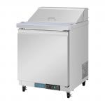 Polar UA009 U-Series Single Door Mega Top Prep Counter Fridge 154Ltr