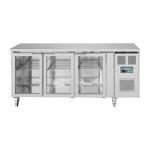 Polar UA024 U-Series 3 Door Counter Fridge with Glass Doors