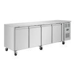 Polar UA049 U-Series Four Door Counter Fridge 553Ltr