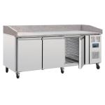 Polar UA082 U-Series Bakery Counter Fridge with Granite Top 634Ltr