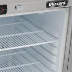 Blizzard UCR140CR Under Counter Glass Door Fridge