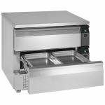 Tefcold UD2-2 Uni Drawer Commercial Dual Temperature Gastronorm Counter