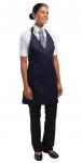 Chef Works A709 Unisex Tuxedo Apron - Black