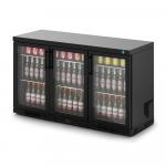 IMC Ventus V135 Premium Undercounter Black Triple Door Bottle Cooler