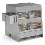 VIZU 700 Passthrough Electric Heated Chicken Display - VI700PTMS