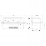 Arcaboa VISION 150H High Vision Freezer - 492 Litre