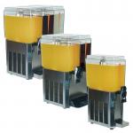 Promek VL334 Commercial Chilled Triple Tank Juice Dispenser