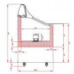 Tefcold VOC75 Commercial Spot Merchandiser