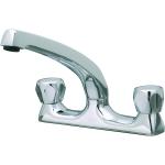 Mechline CaterTap WRCT-500MD Dome Head Control, Deck Mounted Mixer Commercial Tap