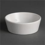 Olympia Mediterranean Stackable Dishes White 134mm Y135