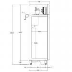 Tefcold Y5-500 240 Litre Blast Chiller/ Freezer or Storage Chiller/ Freezer