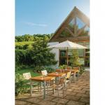 Y820 Bolero Wood and Aluminium Outdoor Chairs (Pack of 4)
