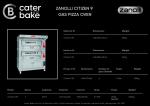 Zanolli Citizen 9 Gas Pizza Oven