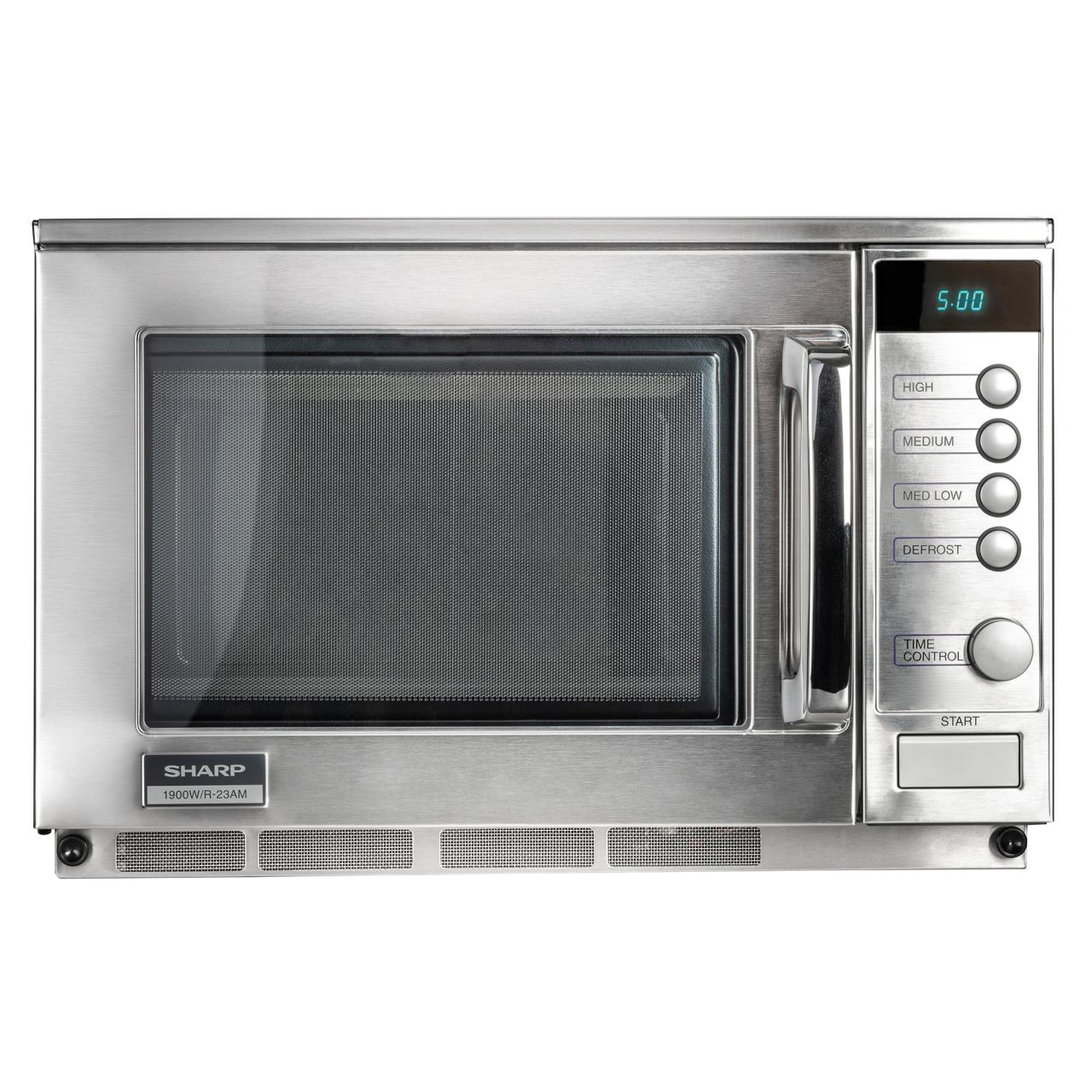 Sharp R23AM Extra Heavy Duty 1900W Commercial Microwave